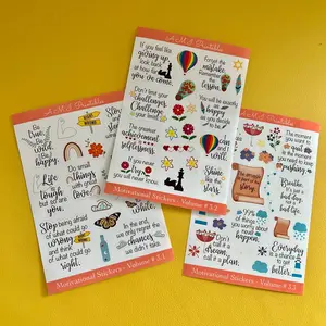 Motivational Quotes, Motivational Quotes Printable Stickers Volume 3, Inspirational Quotes, Planner Stickers, Journal Stickers, Printable Cute Sticker, Quote Stickers, Vinyl Stickers, Decorative Stickers
