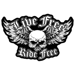 Milwaukee Leather Assorted Motorcycle Embroidered Detailed Patches for Jackets-Vests-Shirts-Apparel