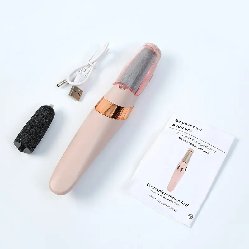 Rechargeable Foot Callus Remover, Portable Electronic Foot Pedicure Device, Quick Removal Of Dry Chapped Skin, Nail Care And Pedicure Tool For Salon And Home