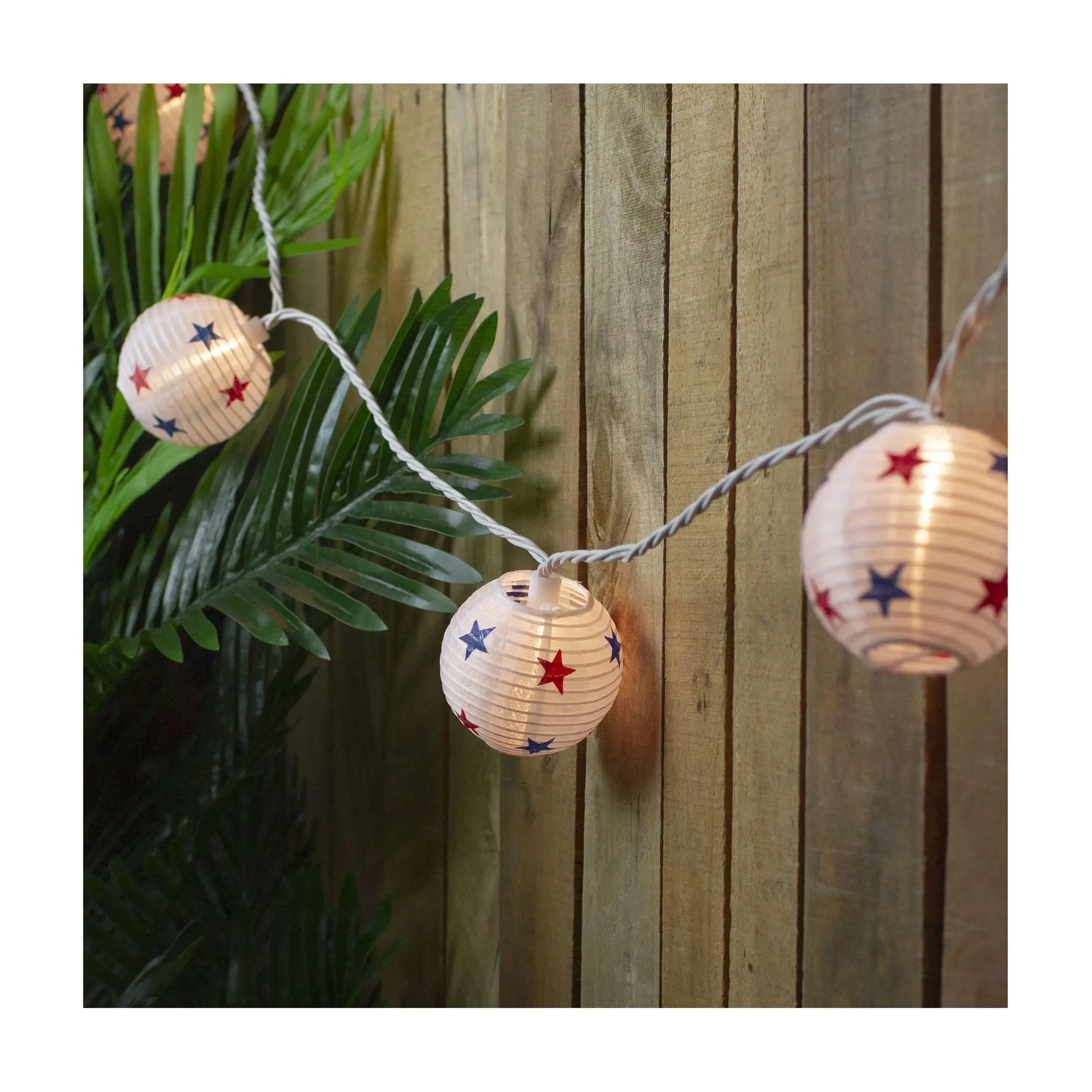 Northlight 10ct Star Paper Lantern 4th of Julyatio Lights Northlight 10ct Star Paper Lantern 4th of Julyatio Lights