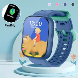 SIMSONLAB 1.83 Inch Kids Smart Watch with IP68 Waterproof, Waterproof Smartwatch, Findmy function, 80+ Sports Modes, Activity Tracking, Mini Games, Timing, Flashlight, For Boys and Girls Perfect Holiday Gift, ideal gift