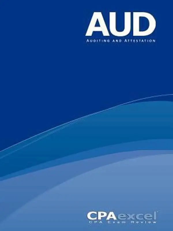 USED Book - CPA Excel Auditing and Attestation (CPA Exam Review) by Robert A. Prentice (Paperback) - english