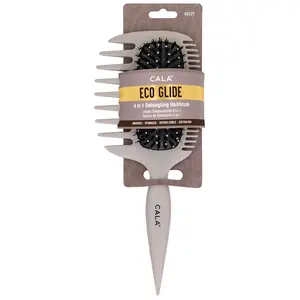 CALA 4-In-1 Detangling Hair Brush: Earth