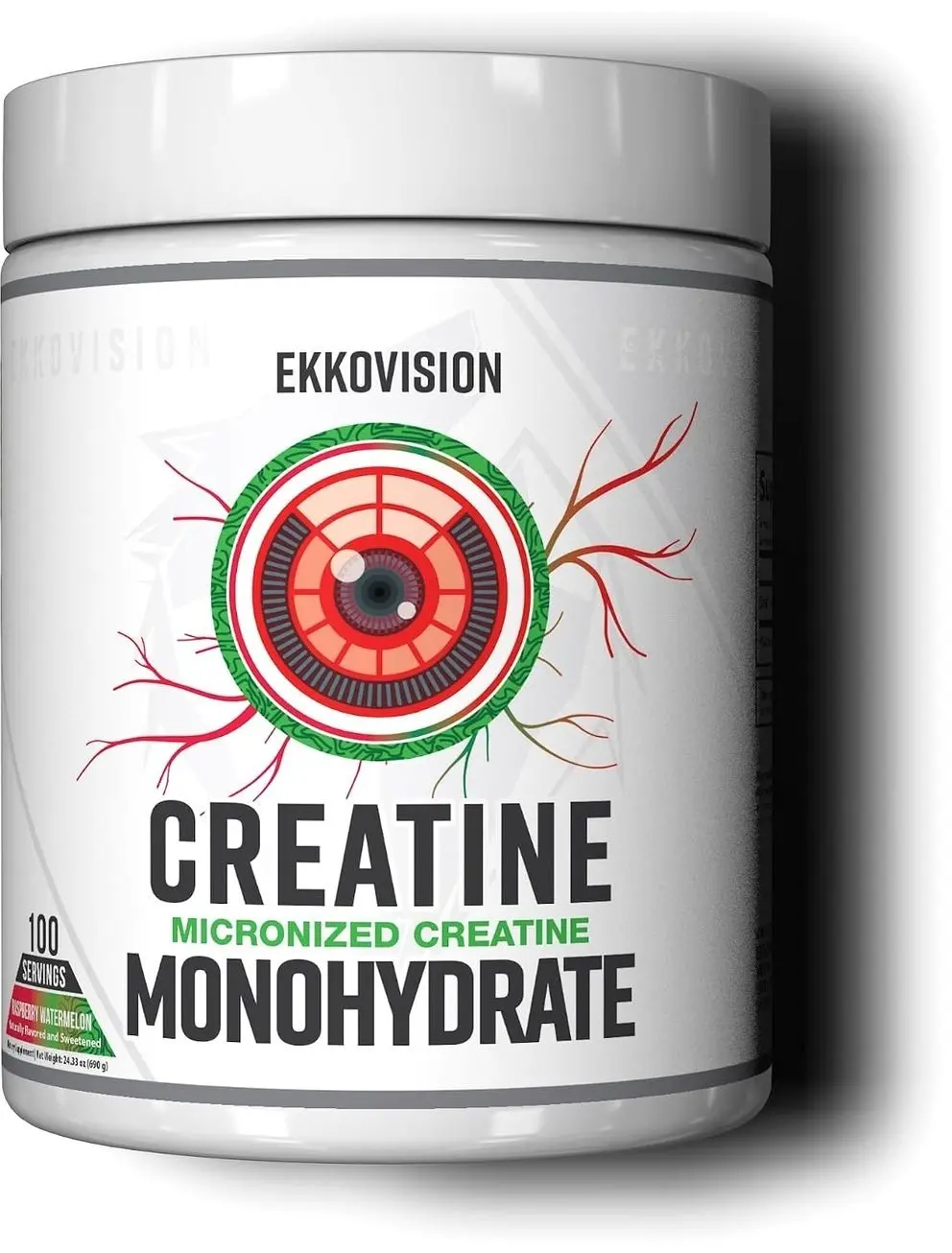 Creatine Monohydrate Powder, Raspberry Watermelon, 100 Servings Micronized, Pre & Post Workout Supplement for Men & Women, Energy Support, Easy to Mix in Shakes, Smoothies & Beverages Fitness Supplement