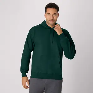 Hanes Ultimate Heavyweight Fleece Hoodie Pullover with Kangaroo Pocket Classic Ribbed Sweatshirt Everyday Comfort Fabric Menswear