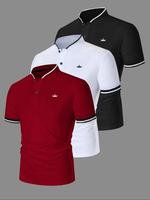 burgundy + white + black