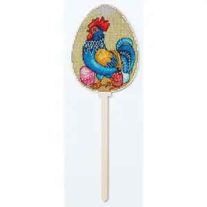 Easter - rooster Counted cross stitch kit 5513-bA