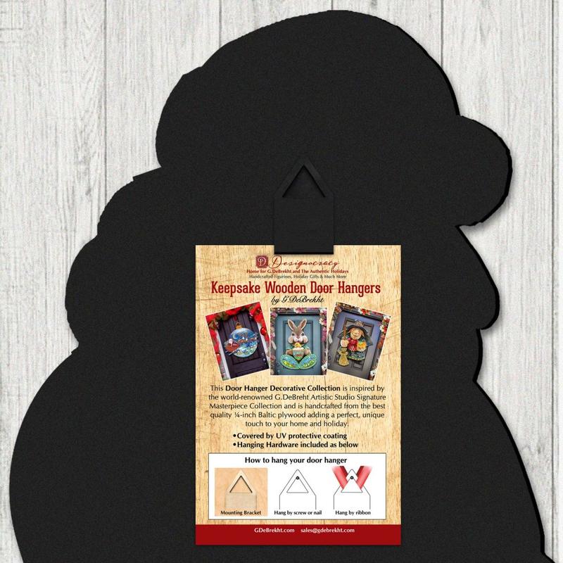 Holy Family Nativity Door Decor by Susan Winget - Nativity Holiday Decor - 8471112H-SW