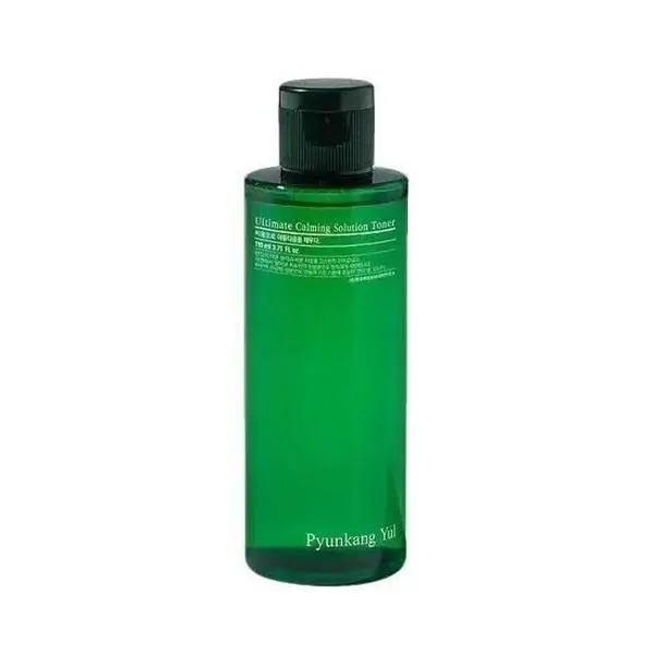 Pyunkang Yul Ultimate Calming Solution Toner with Honeysuckle Flower, Ceramides, Hyaluronic Acid, Centella Asiatica, for Moisturized, Nourishing, Sensitive, Tired Facial Skin 3.71fl.oz.