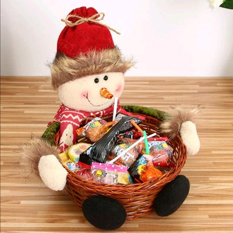 Christmas Candy Basket - Perfect for Festive Parties