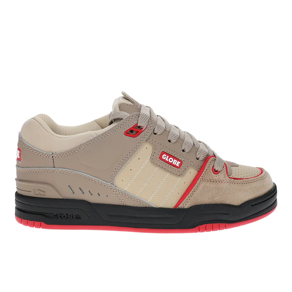 Globe Mens Fusion Hertiage Classic Lace Up Skate Sneakers Shoes Casual - Beige