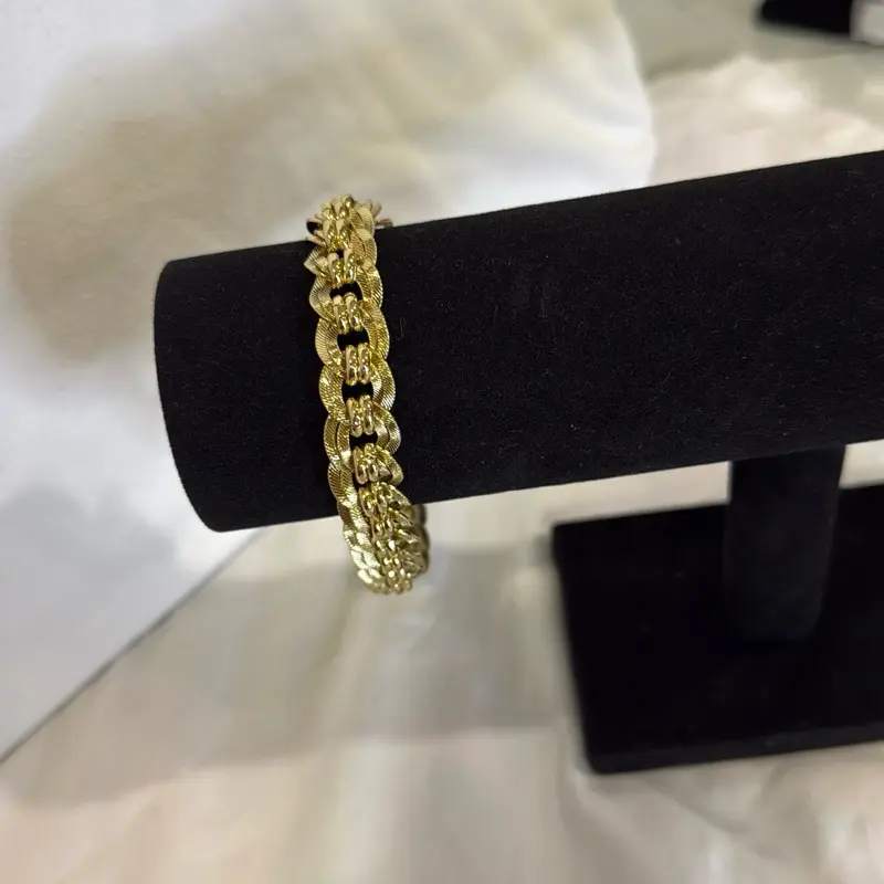 14k Gold-Plated Layered Bracelet
