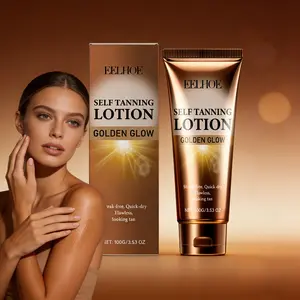 No-Sun Tanning Rream (100g), Moisturizes The Skin, Improves Skin Texture, Natural Tan Color, Creates  Wheat-Colored Skin For Summer