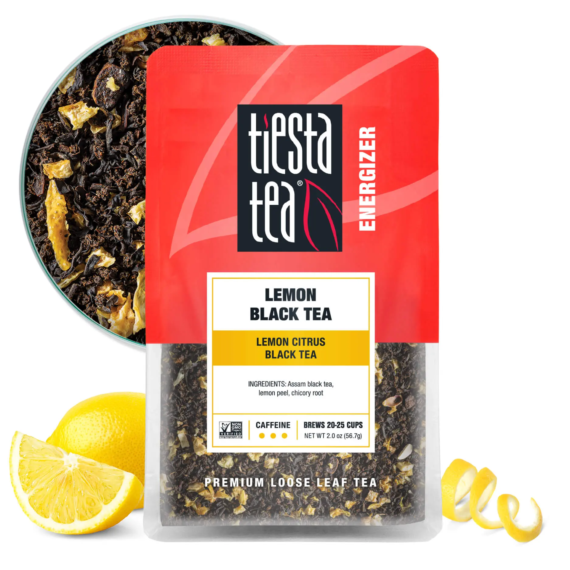 Lemon Black Tea, Classic Citrus Loose Leaf Tea | Tiesta Tea