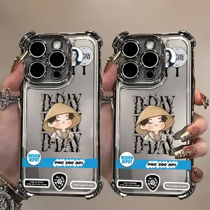 South Korean star M-Min Y-Yoongi Phone Case Suitable for iPhone 17 16e 16 15 14 13 12 11 Mini Pro Max Air X XR XSMAX 8 7 Plus Anti Fall Transparent Soft Back Cover