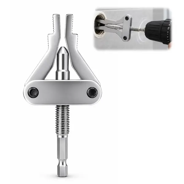 Pipe Extractor Tool Broken Thread Puller Hex Shank Power Drill for PPR PVC Plastic Pipes DN20/25/32 1/2″ 3/4″ 1″ Inch