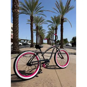 SIKK Wide Ride Ladies - Flat w Pink - Single Speed