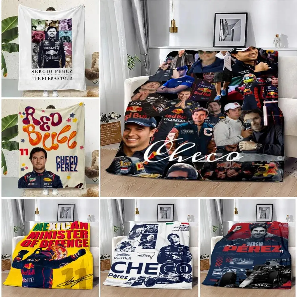 CHECO PEREZ Printed Blanket Picnic Blankets Warm Blanket Soft and Skin-friendly Blanket Home Travel Birthday Gift