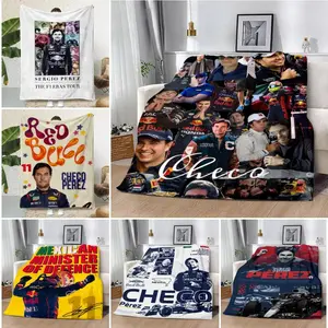 CHECO PEREZ Printed Blanket Picnic Blankets Warm Blanket Soft and Skin-friendly Blanket Home Travel Birthday Gift