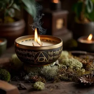 ALKMY Candles 6” Singing Bowl Candle