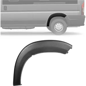 Rear Molding Wheel Trim Fender Flare Compatible with 2019-2022 Dodge Ram Promaster 1500 2500 3500 Wheel Molding End Cap Cover Trim - Left Driver Side