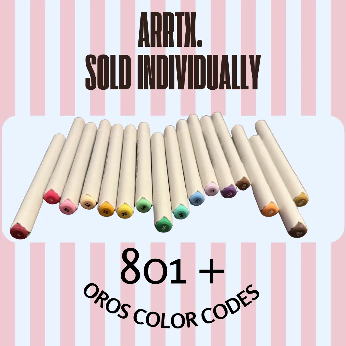 Arrtx Oros Single Marker 801, Office Stationery Supplies, Writing & Correction Tool