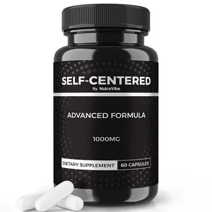 Self-Centered - Advanced Formula 1000mg Capsules with Natural Ingredients for Health & Wellness 60 Count