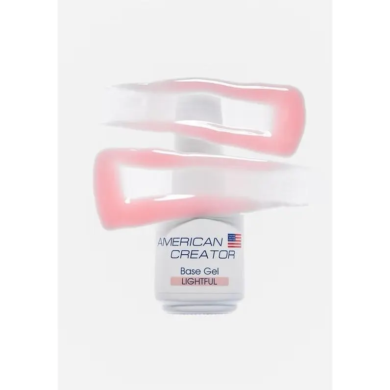Self-Leveling Base Gel, 15ml Pigmented Nail Polish for Flawless French Manicures and Nail Art - Apply Then Cure, Gel Nails