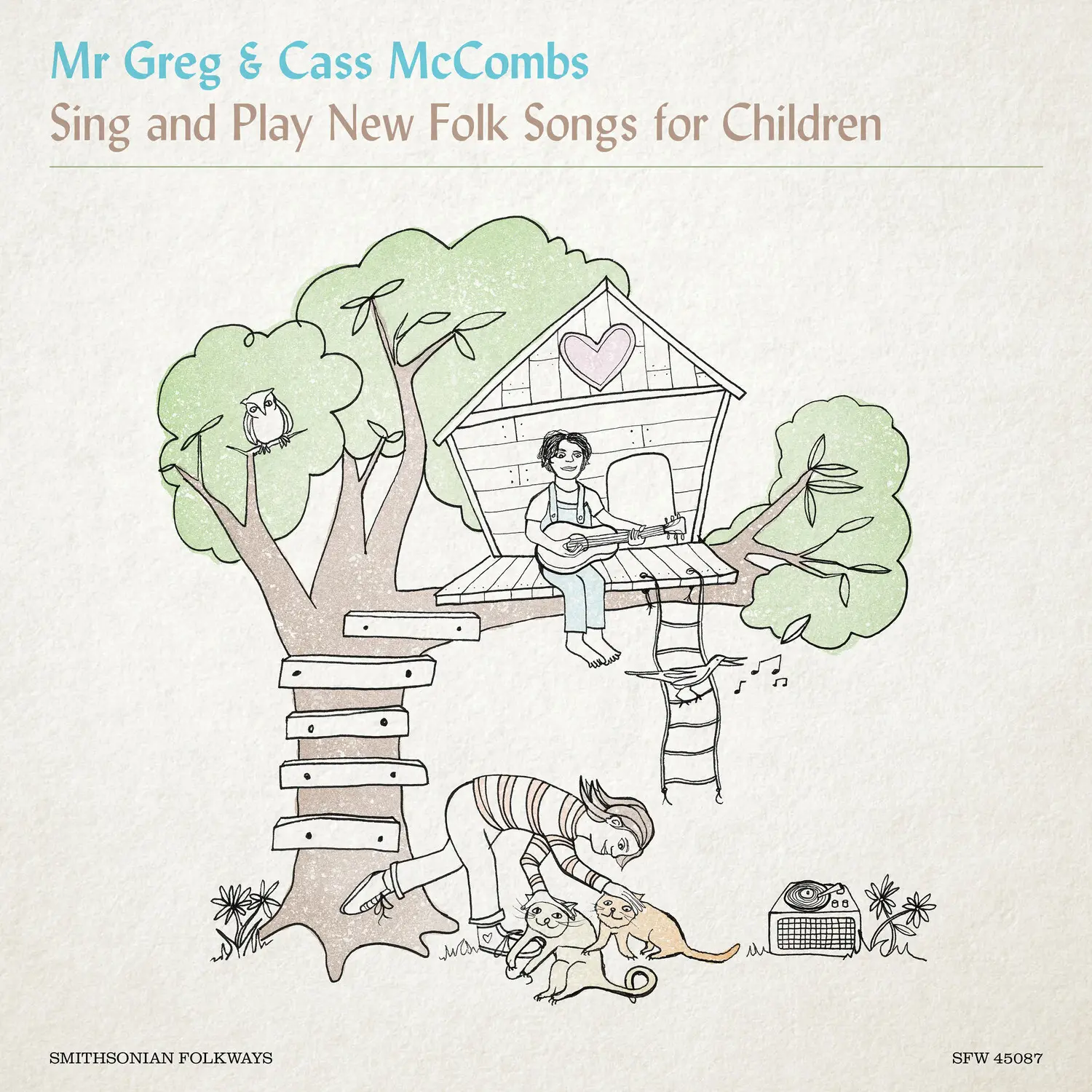 Mr. Greg & Cass McCombs - Mr. Greg & Cass McCombs Sing & Play New Folk Songs for Children  [VINYL RECORD - LP]