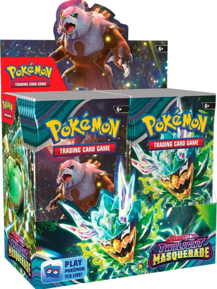 Twilight Masquerade Booster box Pokemon Scarlet And Violet