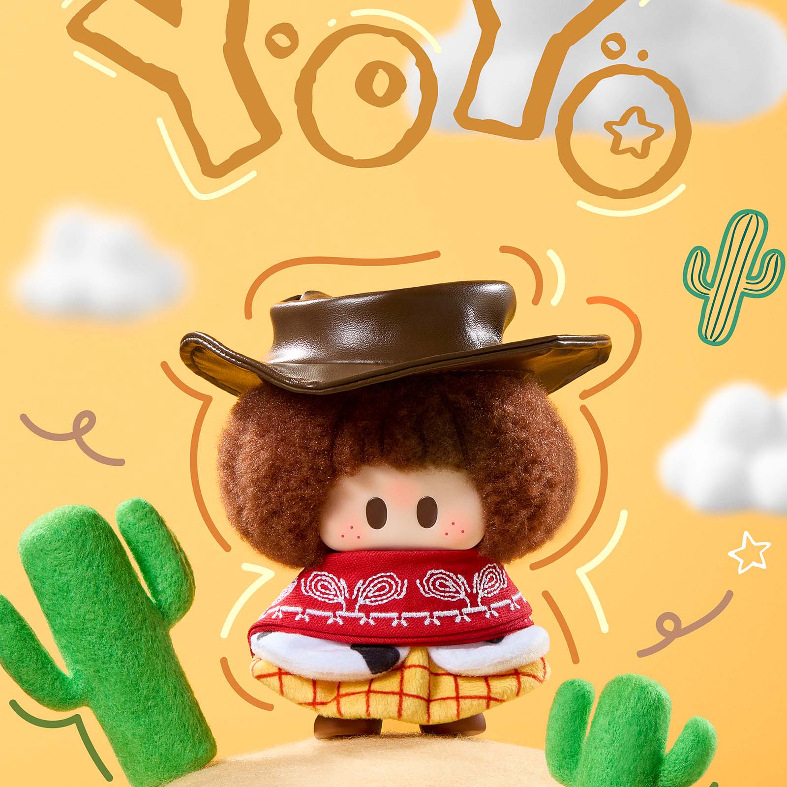 MINISO Toy Story 5x YOYO Cute Cosplay Series Mystery Blind Box Keychain Accessory, Kawaii PVC Chibi Cartoon Character Vinyl Plush Figurine Bag Charm, Collectible Miniature Toy, Surprise Gift for Pixar Fans, Holiday Birthday Cool Key Ring