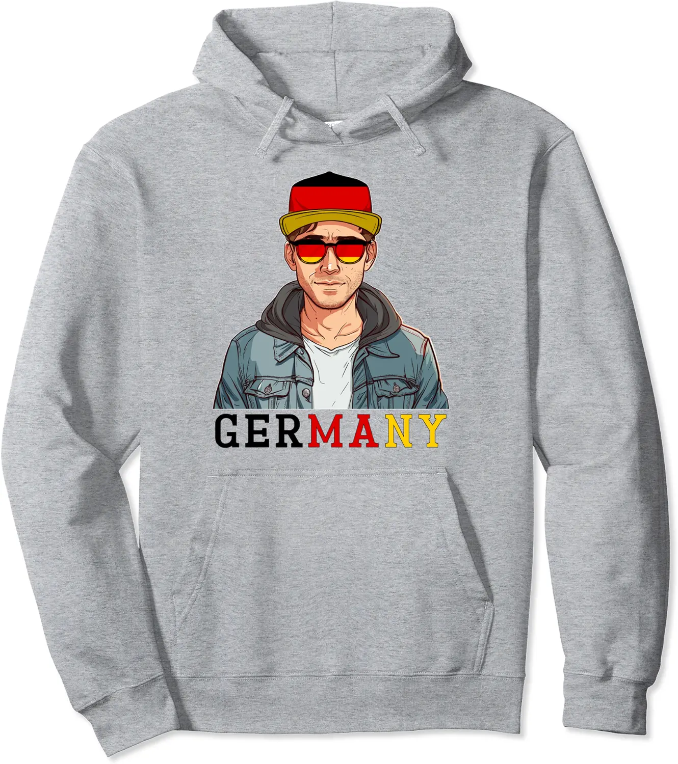 Germany Flag Souvenirs Man Uniform Country German Pullover Hoodie - Hufsakha Shop 97B0DCLZ5DJF