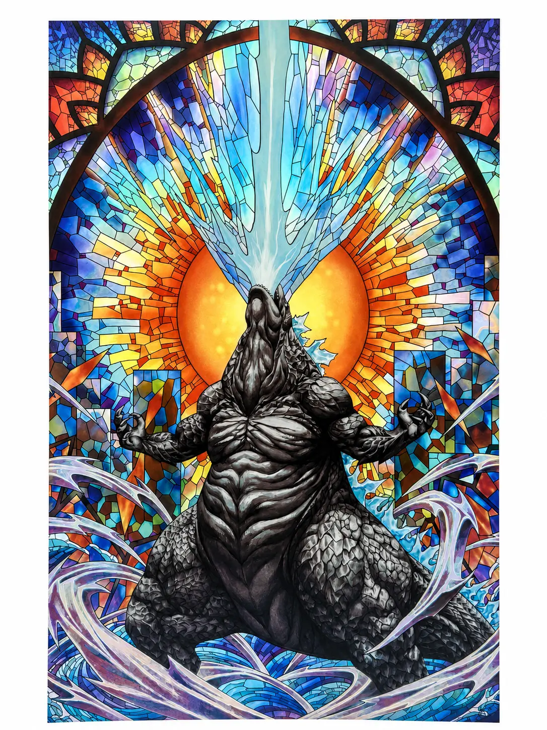 Stained Glass Atomic Breath [Foil Print] [Limited]