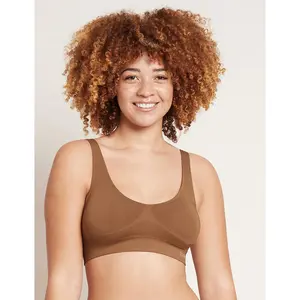 Seamfree Padded Crop Bra - Maple