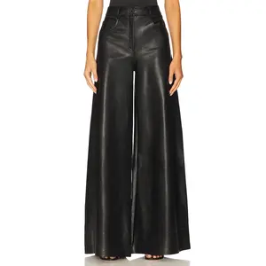 Norma Kamali Elephant Jean in Black