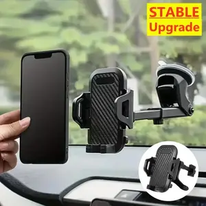 Stable Suction Cup Car Phone Holder, Universal Navigation Mobile Devices Support Bracket, Universal Rotating Mobile Phone Holder for Car, Cell Phone Car Mount, Cellphone Car Mount