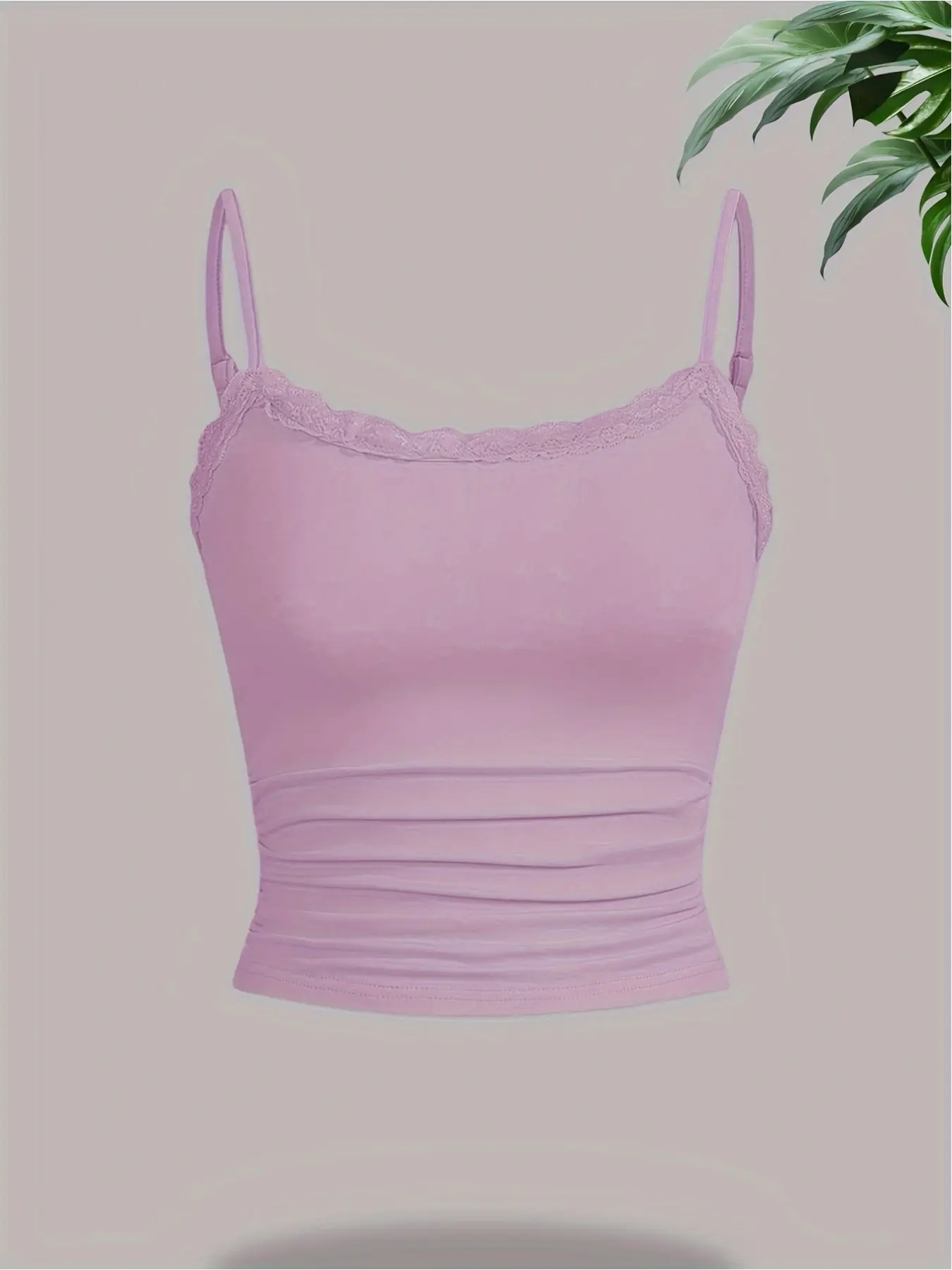Women's sexy slim lace curled adjustable strap Minimalist