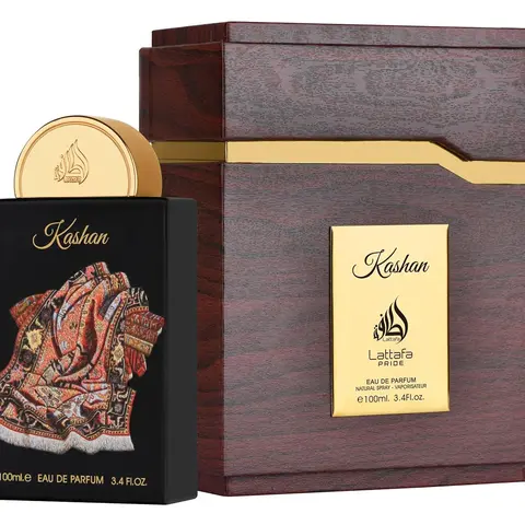 Lattafa Pride Kashan for Unisex Eau de Parfum Spray, 3.4 Ounce / 100 Ml