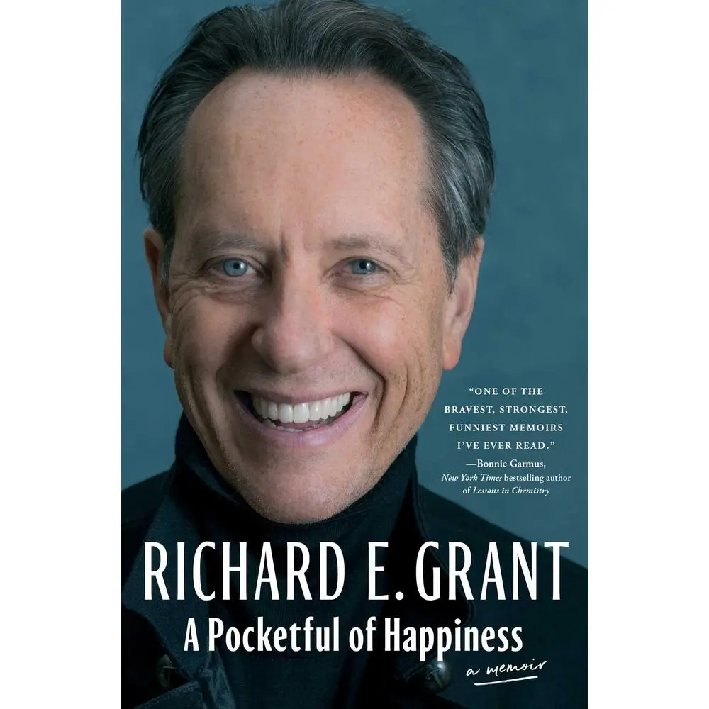 USED Book - A Pocketful of Happiness: A Memoir by Grant, Richard E. (Hardcover) - english