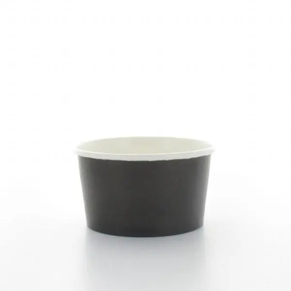 Packnwood 210POC320N 320ml Black Paper Cups, 500 Pcs Disposable Tableware for Beverages, Parties, Events (Home & Festive Supplies)