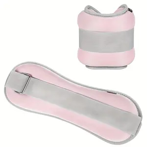 Adjustable Silicone Wrist Ankle Weights Set Men'S And Women'S Multicolor Optional Running Dancing Fitness Pilates Comfortable Soft Weighted Training Gear