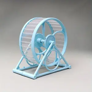 Fun Hamster Silent Running Wheel - 6 Colors Available - One of Each Type - 3- Hamster Silent Running Wheel, Anti-interference Running, Guinea Pig Golden Bear Running Wheel Toy, Running Station for Little Hamsters - A Perfect Gift for Hamsters