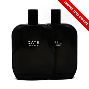 Fragrance One 2X DATE For Men - Eau de Parfum by Jeremy Fragrance (2 x 3.4oz / 100ml)
