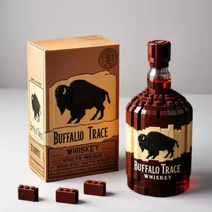 Designer Bottle Building Set Stackable Barrel & Bottle Models Unique Interactive Decor for Collectors
