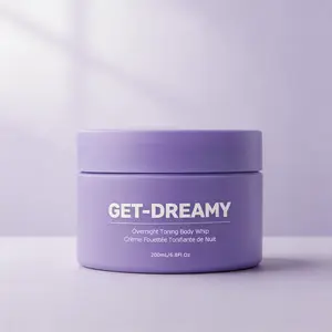 MAËLYS GET-DREAMY Overnight Body Whip Cream, Clinically Tested Skin Firming Lotion with Milk Thistle & Ginseng Rose Extract, Nourishing Gel to Improve Loose Body Skin