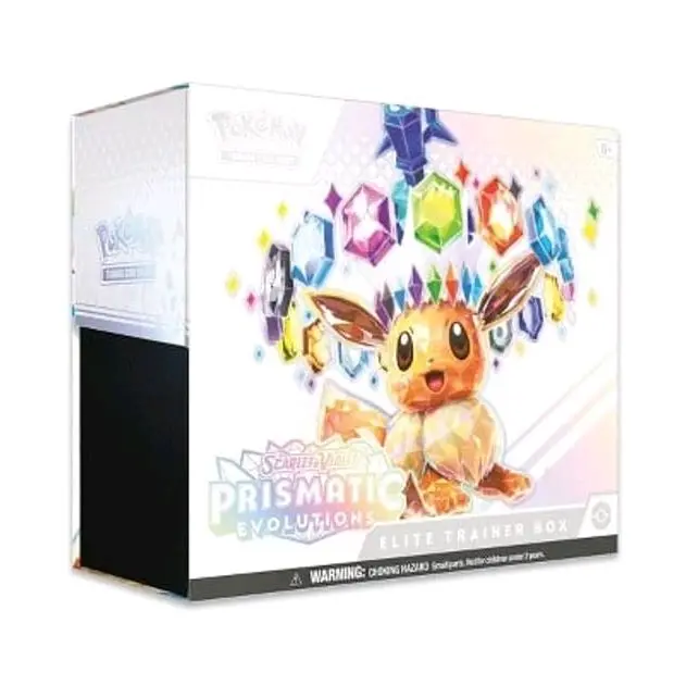 ASK FOR PICS IF YOU WANT SEAL PERFECT- Prismatic Elite Trainer Box Scarlet & Violet- ASK FOR PICS IF NEEDED