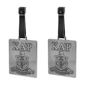 BBGreek Kappa Alpha Psi - Set of 2 Travel Luggage Tags for Suitcases - Official Vendor