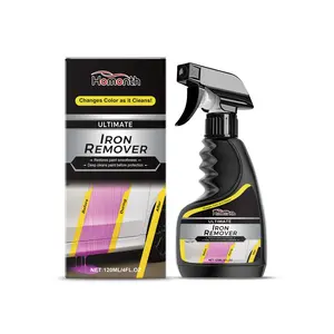 Automotive Rust Removal Spray - Car Detailing Product for Metal Surfaces, Wheel Hubs, Grime Removal and Shine Restoration