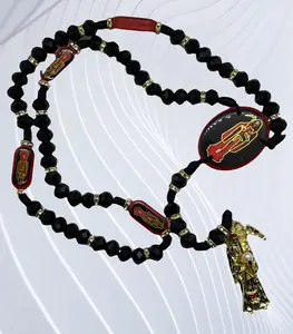 High-quality Rosario de La Santa Muerte for Unisex Spiritual Practice