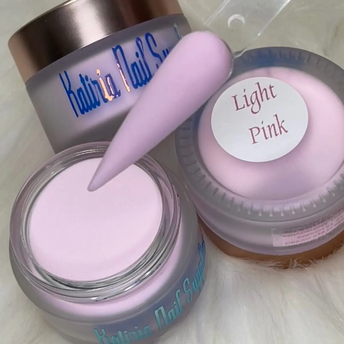Light pink acrylic powder Light pink acrylic powder